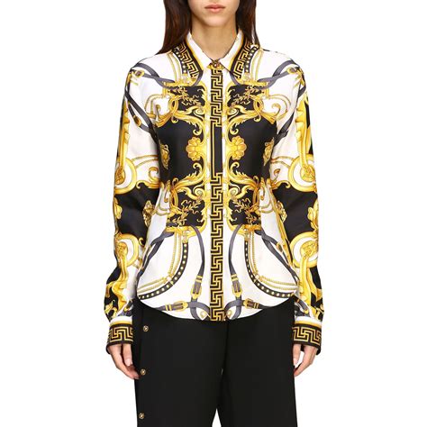 versace shirts woman|Versace female shirts.